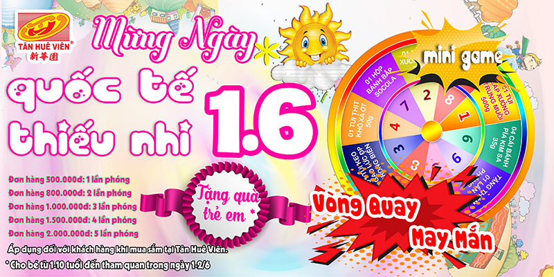 Chào mừng ngày quốc tế thiếu nhi 01/06