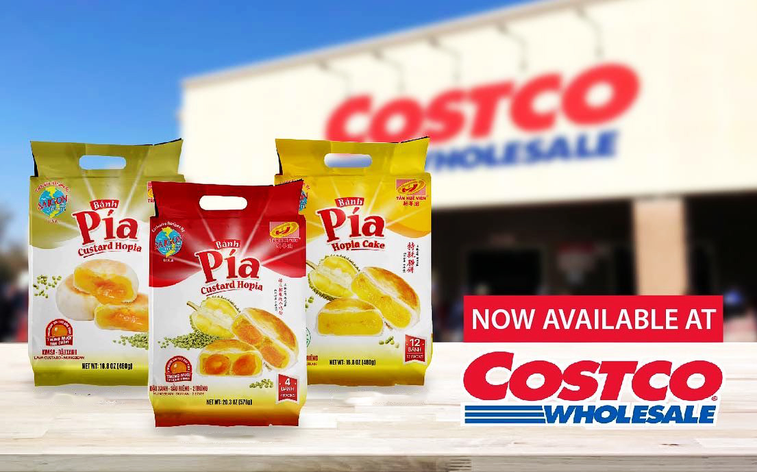 'Bộ ba" bánh Pía Tân Huê Viên có mặt tại Mỹ