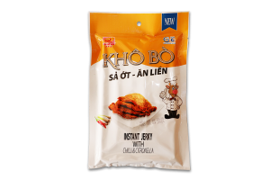 KHÔ BÒ SẢ ỚT ĂN LIỀN 50GR