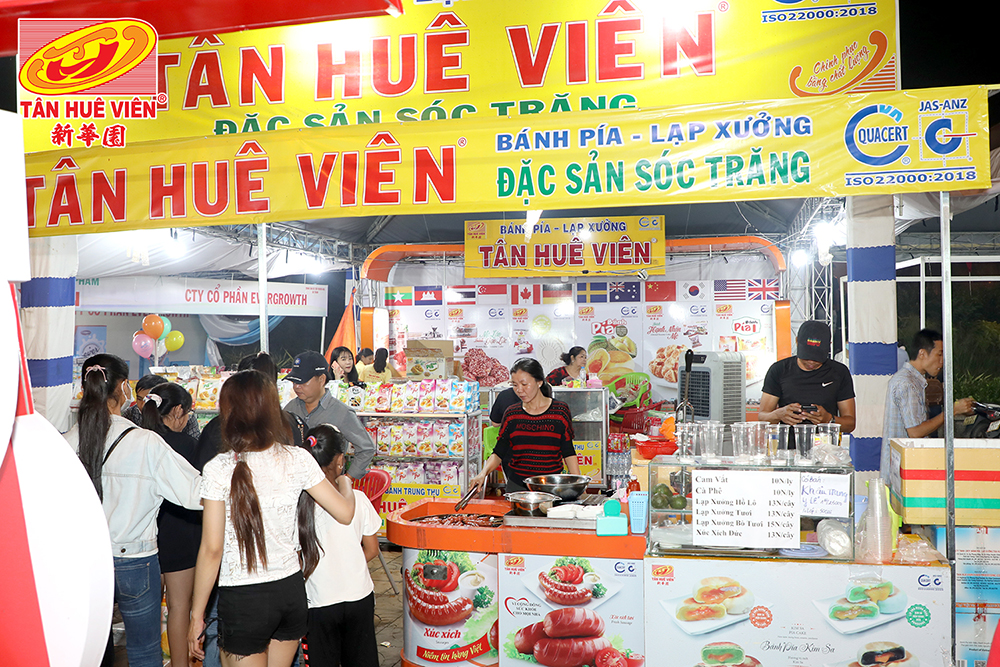 Gian hàng Tân Huê Viên có mặt trong Hội chợ xúc tiến thương mại sản phẩm OCOP và đặc sản vùng miền năm 2020