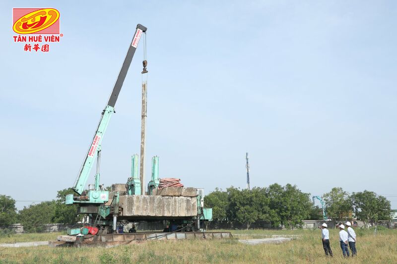 26/01/2019 : Liên Hoa Bảo Tháp - Giai đoạn Ép Cọc