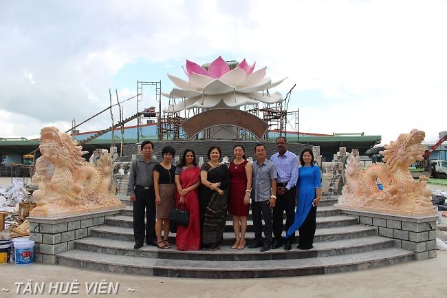 22/11/2015: Đoàn công tác Đại sứ quán Ấn Độ đến thăm.