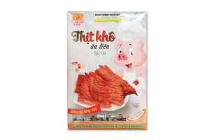 KHÔ HEO SẢ ỚT ĂN LIỀN HỘP (200GR)